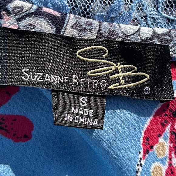 Suzanne Betro flowing sheath dress S-M - Picture 6 of 8